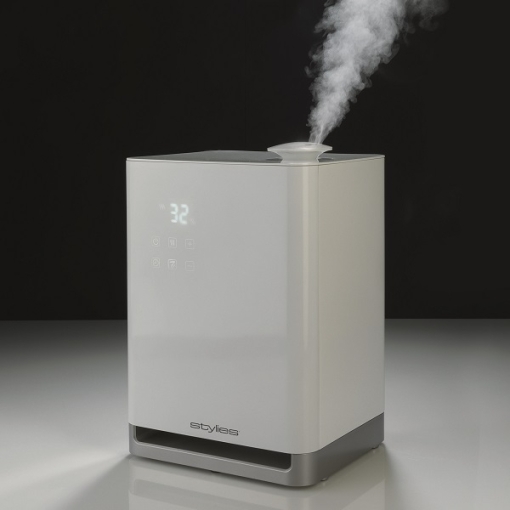 Nawilżacz ultradźwiękowy Stylies TITAN podczas pracy